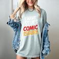 I Have Issues Comic Issues Comic Book Lover Women's Comfort Colors T-Shirt Denim