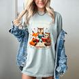 Its A Good Day To Read Book Cute Fox Sloth Owl Novel Reading Women's Comfort Colors T-Shirt Denim Its A Good Day To Read Book Cute Fox Sloth Owl Novel Reading Women's Comfort Colors T-Shirt Denim