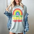 It's Way Too Peopley Outside Anti Social Introvert Women's Comfort Colors T-Shirt Denim It's Way Too Peopley Outside Anti Social Introvert Women's Comfort Colors T-Shirt Denim