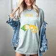 It's Too Peopley Outside Introvert And Cat Lover Men Women Kids Women's Comfort Colors T-Shirt Denim