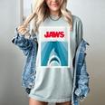 Jaws 2025 Classic Movie Nostalgia Women's Comfort Colors T-Shirt Denim Jaws 2025 Classic Movie Nostalgia Women's Comfort Colors T-Shirt Denim