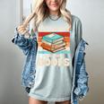Just A Boy Who Loves Books Reading Bookworm Boys Kids Women's Comfort Colors T-Shirt Denim
