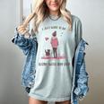 I Just Want To Be Alone With My Dog For Introvert Dog Mom Women's Comfort Colors T-Shirt Denim I Just Want To Be Alone With My Dog For Introvert Dog Mom Women's Comfort Colors T-Shirt Denim