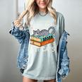 I Just Want To Read Books And Pet Cats Bookish Bookworm Women's Comfort Colors T-Shirt Denim I Just Want To Read Books And Pet Cats Bookish Bookworm Women's Comfort Colors T-Shirt Denim