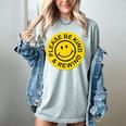 Be Kind Rewind Shirt Retro Nostalgia Sticker 80s 90s Tee Premium Tri-Blend Women's Comfort Colors T-Shirt Denim