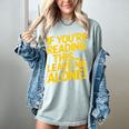 Leave Me Alone – Sarcastic Saying For Introverts Women's Comfort Colors T-Shirt Denim Leave Me Alone – Sarcastic Saying For Introverts Women's Comfort Colors T-Shirt Denim