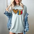 Love Reading Book Librarian Across America Men Women Kids Women's Comfort Colors T-Shirt Denim
