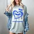 In My Memory Of My Dad HUNTINGTON'S DISEASE AWARENESS Women's Comfort Colors T-Shirt Denim In My Memory Of My Dad HUNTINGTON'S DISEASE AWARENESS Women's Comfort Colors T-Shirt Denim