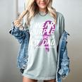 Memory Of Dad Wear Purple Overdose Awareness Women's Comfort Colors T-Shirt Denim Memory Of Dad Wear Purple Overdose Awareness Women's Comfort Colors T-Shirt Denim