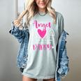 Memory Of My Daddy I Was Her Angel Now She Is Mine Heaven Women's Comfort Colors T-Shirt Denim