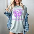 In Memory Of My Daughter Overdose Awareness Angel Wing Women's Comfort Colors T-Shirt Denim