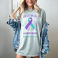 In Memory Of Daughter Suicide Awareness Prevention Women's Comfort Colors T-Shirt Denim