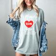 In Memory Of Son Dean Customized Personalized Memorial Women's Comfort Colors T-Shirt Denim In Memory Of Son Dean Customized Personalized Memorial Women's Comfort Colors T-Shirt Denim