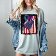 In Memory Of My Uncle Suicide Awareness American Flag Women Kids Men Women's Comfort Colors T-Shirt Denim In Memory Of My Uncle Suicide Awareness American Flag Women Kids Men Women's Comfort Colors T-Shirt Denim