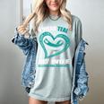 In My Memory Of My Wife SCLERODERMA AWARENESS Women's Comfort Colors T-Shirt Denim