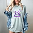 Mom & Dad My Angels In Memory Of Parents In Heaven Women's Comfort Colors T-Shirt Denim Mom & Dad My Angels In Memory Of Parents In Heaven Women's Comfort Colors T-Shirt Denim