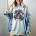 Morally Grey Book Club Floral Book Lover Graphic Women's Comfort Colors T-Shirt Denim