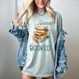 'My Weekend Is All Booked' Reading Book Introvert Librarian Women's Comfort Colors T-Shirt Denim 'My Weekend Is All Booked' Reading Book Introvert Librarian Women's Comfort Colors T-Shirt Denim