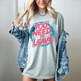 You Need To Leave Introvert Mood Space Women's Comfort Colors T-Shirt Denim