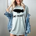 No Ticket Jones 80's Nostalgia Women's Comfort Colors T-Shirt Denim