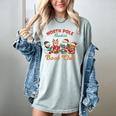 North Pole Readers Book Club Reading Book Christmas Women's Comfort Colors T-Shirt Denim North Pole Readers Book Club Reading Book Christmas Women's Comfort Colors T-Shirt Denim