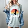 Not A Hugger Cactus Introvert Antisocial Women's Comfort Colors T-Shirt Denim
