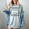 Do Not Tap On The Glass Sound Booth Introvert Women's Comfort Colors T-Shirt Denim Do Not Tap On The Glass Sound Booth Introvert Women's Comfort Colors T-Shirt Denim