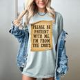 Old People Joke Please Be Patient With Me I'm From The 1900s Women's Comfort Colors T-Shirt Denim Old People Joke Please Be Patient With Me I'm From The 1900s Women's Comfort Colors T-Shirt Denim