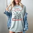 Oops I Got Another Book Boo Ghost Read Book Women's Comfort Colors T-Shirt Denim