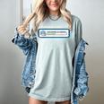 Overthinking In Progress Introvert Please Wait Women's Comfort Colors T-Shirt Denim