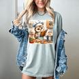 Owl Learning To Cook With Cookbook Chef Apron Stove Cooking Women's Comfort Colors T-Shirt Denim