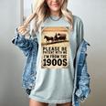 Be Patient With Me I'm From The 1900s Birthday Retirement Women's Comfort Colors T-Shirt Denim