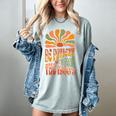 BE PATIENT I'M FROM THE 1900s FUNNY GROOVY Women's Comfort Colors T-Shirt Denim