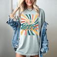 BE PATIENT I'M FROM THE 1900s RETRO SUNSET 90s 80s 70s Women's Comfort Colors T-Shirt Denim