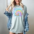 Pickleball Saying Introvert Pickleball Game Partner Women's Comfort Colors T-Shirt Denim