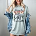 Please Be Patient I'm From The 1900s Cowboy Skeleton Women's Comfort Colors T-Shirt Denim