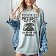Please Be Patient With Me I'm From The 1900s Funny Premium Tri-Blend Women's Comfort Colors T-Shirt Denim Please Be Patient With Me I'm From The 1900s Funny Premium Tri-Blend Women's Comfort Colors T-Shirt Denim