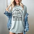 Please Be Patient With Me I'm From The 1900s Funny Train Premium Women's Comfort Colors T-Shirt Denim