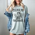 Please Be Patient I'm From The 1900s Horse Drawn Wagon Gifts Women's Comfort Colors T-Shirt Denim Please Be Patient I'm From The 1900s Horse Drawn Wagon Gifts Women's Comfort Colors T-Shirt Denim