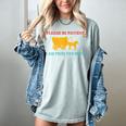 Please Be Patient I'm From The 1900s Millennial Humor Retro Women's Comfort Colors T-Shirt Denim
