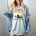 Please Be Patient With My I'm From The 1900s Old Retro Women's Comfort Colors T-Shirt Denim Please Be Patient With My I'm From The 1900s Old Retro Women's Comfort Colors T-Shirt Denim