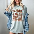 Please Be Patient With Me I'm From The 1900s Quote Women's Comfort Colors T-Shirt Denim