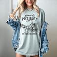 Please Be Patient I'm From The 1900s Raccoon Lover Premium Women's Comfort Colors T-Shirt Denim