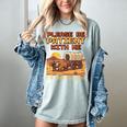 Please Be Patient I'm From The 1900s Retro Pixel Art Women's Comfort Colors T-Shirt Denim