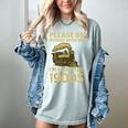 Please Be Patient With Me I'm From The 1900s Steam Train Women's Comfort Colors T-Shirt Denim