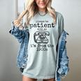 Please Be Patient With Me I'm From The 1900s Telephone Tees Women's Comfort Colors T-Shirt Denim
