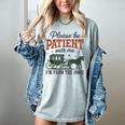 Please Be Patient I'm From The 1900s Throwback Women's Comfort Colors T-Shirt Denim Please Be Patient I'm From The 1900s Throwback Women's Comfort Colors T-Shirt Denim