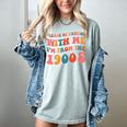 Please Be Patient With Me I'm From The 1900s Trendy Boho Women's Comfort Colors T-Shirt Denim