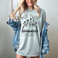 Plot Twist I'm Going To Be A Big Brothers Literary Book Boys Women's Comfort Colors T-Shirt Denim