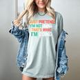Pretend I Am Not Here That's What I'm Doing Introvert Women's Comfort Colors T-Shirt Denim Pretend I Am Not Here That's What I'm Doing Introvert Women's Comfort Colors T-Shirt Denim